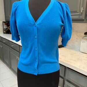 Loft Puff Sleeve Cardigan